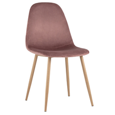 Стул Валенсия, велюр, пыльно-розовый No Brand