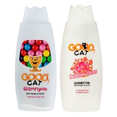 Шампунь Good Cat для кошек и котят с ароматом Bubble Gum, 250 мл