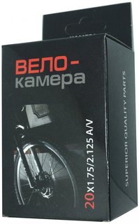 Камера бутиловая 20x1,75/2,125 AV, в торг.уп. TBS