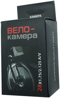Камера бутиловая 28x1,75/2,125 AV, в торг.уп. TBS