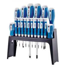 Набор отверток РемоКолор CrV, пластиковая полка, 18 предметов, 33-2-705