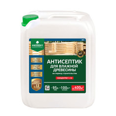 Антисептик для влажной древесины PROSEPT (Просепт) BiO, концентрат 1:19, 5 л
