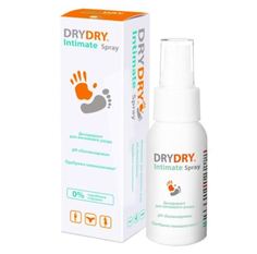 Дезодорант для интимного ухода DRY DRY Intimate спрей с молочной кислотой 50 мл