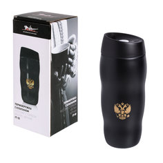 Термокружка c клапаном "РОССИЯ", с AIRLINE IT-10