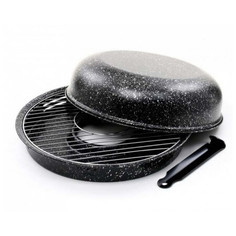 Сковорода для гриля KELLI KL-060 33 см черный