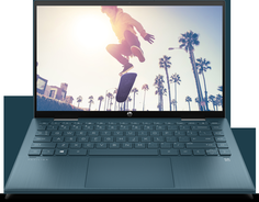 Игровой ноутбук HP Pavilion x360 14-dy0008ur 3B3K4EA Blue
