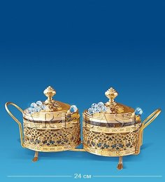 Двойная сахарница Ривьера Crystal Temptations