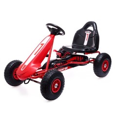 Каталки-толокары Racer, пневматические колеса, цвет красный No Brand