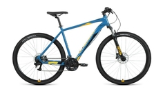 Велосипед 29 FORWARD APACHE 3.2 HD (ГИДРАВЛИКА) (24-ск.) 2022 (р.17) бирюзовый/оранжевый