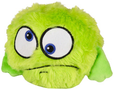 Игрушка для собак Flamingo плюшевый мячик, зеленый, 16x13x17 см