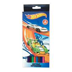 88771 Карандаши цветные пластиковые 12 цветов Hot Wheels Centrum