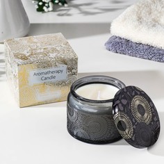 Свеча ароматическая в банке "GARDENIA", 5х7 см, гардения Богатство Аромата