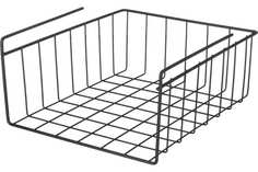 Подвесная Корзина На Полку 24*28*12 См Цвет: Черный ME Lefard