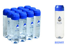 Вода питьевая RARE негазированная, 0,8л x 12 шт.