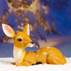 Фигура "Олененок лежит" 27х37см Хорошие сувениры