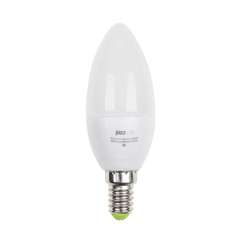Лампа светодиодная PLED-ECO-C37 5Вт свеча 3000К тепл. бел. E14 400лм 220-240В JazzWay