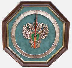 Настенные часы Эмблема Прокуратуры РФ Подарки от Михалыча