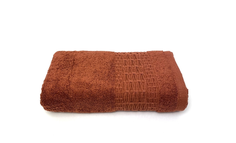 Полотенце махровое IMPERIAL 50х90 терракот 100%хл (SIKEL) пл. 500 г/м2