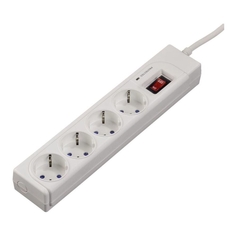 Hama H-121939 4 розетки 1.5 м