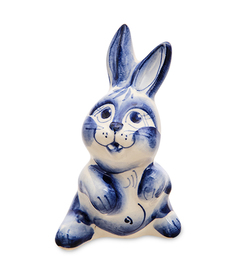 Фигурка Зайчонок (Гжельский фарфор) ГЛ- 56 113-7010859 Народные промыслы