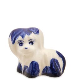 Фигурка Собака (Гжельский фарфор) 113-70208 No Brand