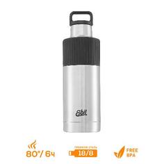 Термос Esbit SCULPTOR, из нержавеющей стали с резиновой накладкой, черная, 1.0 л