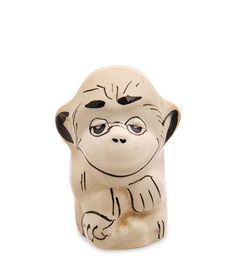 Фигурка Обезьянка Кеша (Гжельский фарфор) ГЛ-856 113-70229 Народные промыслы