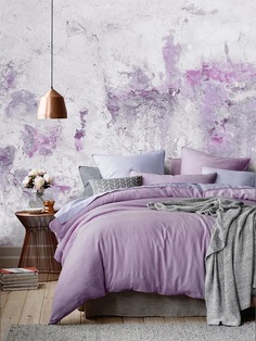 Mona Liza 5204/52 Постельное белье 2 сп "Актуал" н(2)50*70 сатин гладкокр.ЛАВАНДА (т.орхид