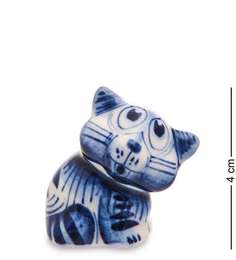 Фигурка Котик (Гжельский фарфор) ГЛ-717 113-709093 Арт ист