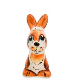 Фигурка "Заяц" цв. (Гжельский фарфор) ГЛ-807 113-7010932 Народные промыслы