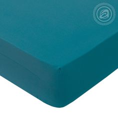 Простыня на резинке из поплина "изумрудный" 90х200х20 Арт Дизайн