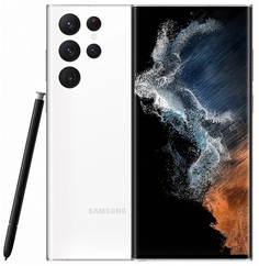 Смартфон Samsung Galaxy S22 Ultra 12/128GB Phantom White (SM-S908B)