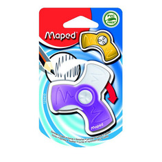 Упаковка ластиков Maped Spin, каучук, фигурный, белый 127410