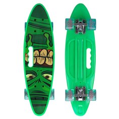 Детский скейтборд City-Ride Пенни-борд PU, ABEC-7, дека пластик 56*15 см, принт, JB4200075