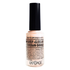 Набор, Latuage Cosmetic, Средство для ногтей Gloss and Care, 2 шт.
