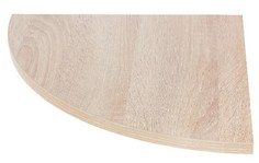 Полка сектор 250x250x16 дуб сонома 86739 No Brand