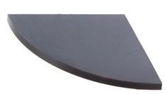 Полка сектор 250x250x16 венге 86760 No Brand
