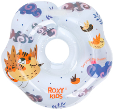 Надувной круг на шею для купания малышей Tiger Bird. Одна камера одна погремушка мягкий вн Roxy Kids