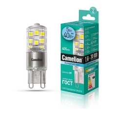 Комплект светодиодных лампочек CAMELION LED5-G9-NF/845/G9/10шт