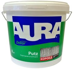 Штукатурка AURA Putz Decor короед 2,0мм 8кг