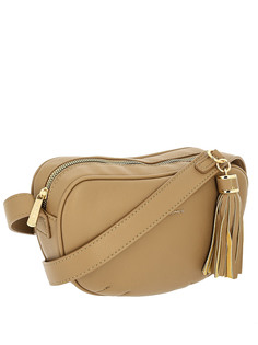 Сумка кросс-боди женская David Jones 6529CMDD, бежевый