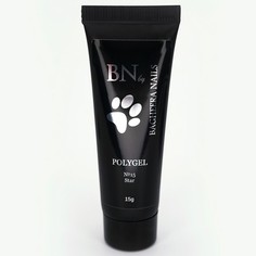 Полигель для ногтей Bagheera Nails BPB-15 акригель + гель для моделирования, 15 г