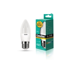 Комплект светодиодных лампочек CAMELION LED12-C35/830/E27/10шт