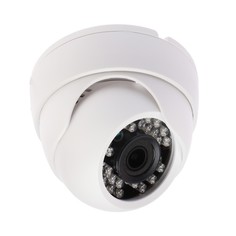 Видеокамера купольная EL MDp2.0(2.8)_V.3, AHD, 1.3", 2.1Мп, f=2.8мм, день/ночь, IP20,белая