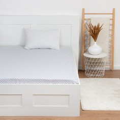 Простыня 1,5-сп Экономь и Я 150x215±3 Атлас 120 гр/м2, 100%хлопок, бязь