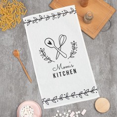 Полотенце Доляна Moms kitchen 35х60 , 100% хл, вафля 160 г/м2
