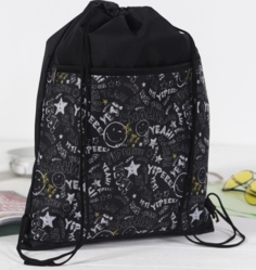 Мешок для обуви ЗФТС цвет черный