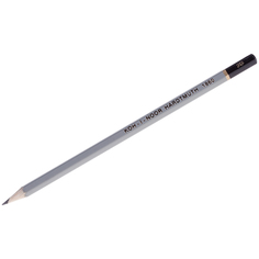 Карандаш чернографитный "Gold Star", серый лакированный корпус, 3В Koh I Noor