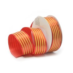 IDEAL с рисунком, B 2,5 см, цвет 26, красный, 9,14 м
