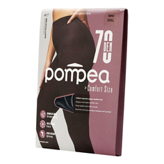 Колготки женские Pompea черные 3XL